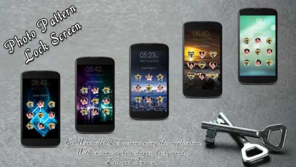 Photo Pattern Lock Screen screenshot 4