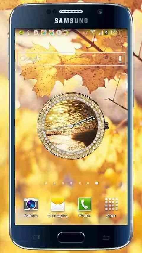 Female themes-ClockWidget 5 تصوير الشاشة