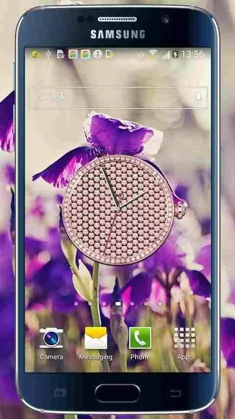 Female themes-ClockWidget 3 تصوير الشاشة