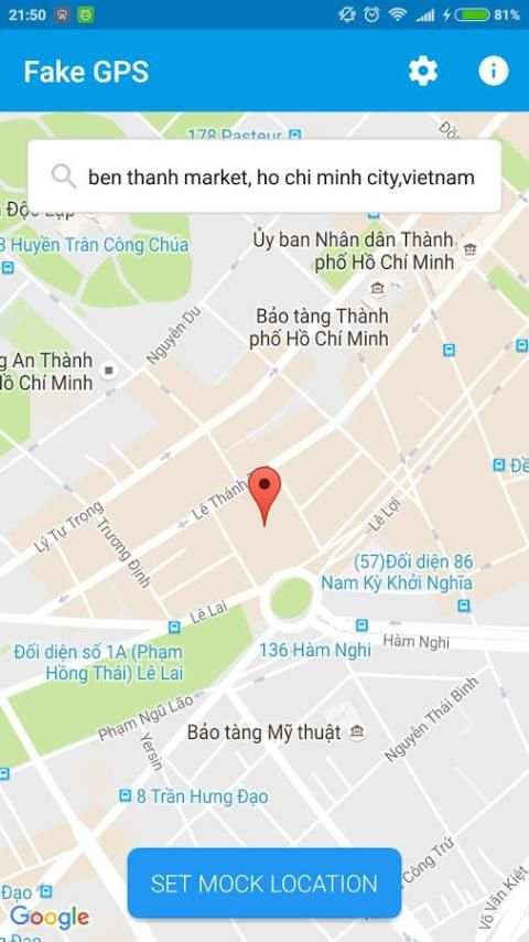 Fake GPS screenshot 2
