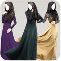 Arab Woman Abayas Photo Suit