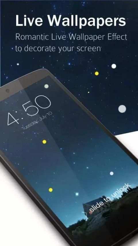 Lock Screen Photo - Galaxy screenshot 3