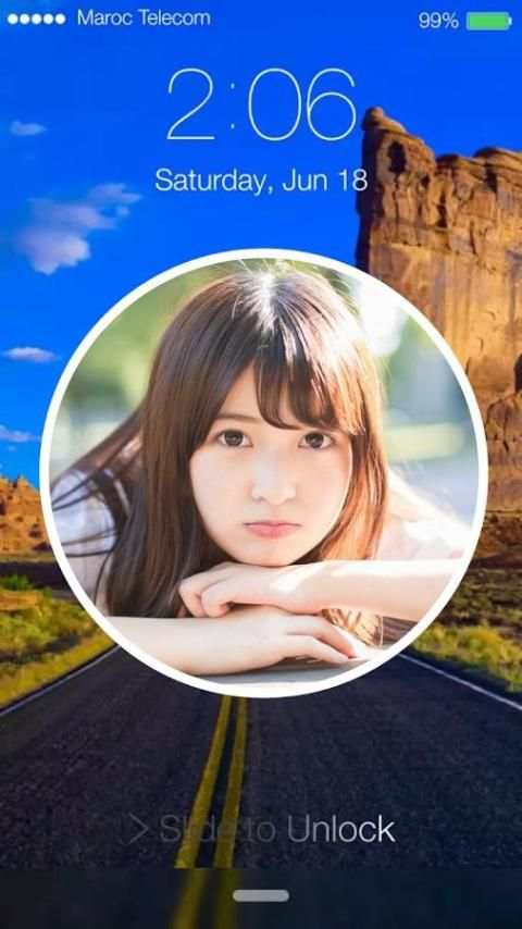 Lock Screen Photo - Galaxy screenshot 8