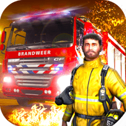 город герой пожарный иконка