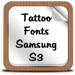 ikon Tattoo Fonts Samsung S3