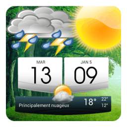 Transparent weather clock 1.0.0
