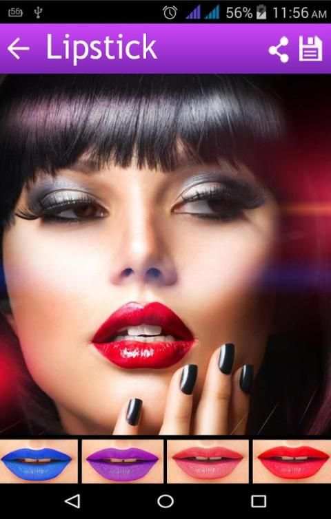 Beautiful Makeup Editor 5 تصوير الشاشة