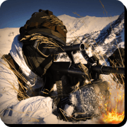 Снег Commando войны Столкновен иконка