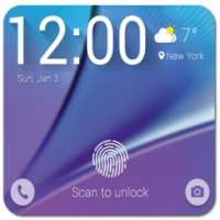 Fingerprint Prank Lock Note 5 on 9Apps