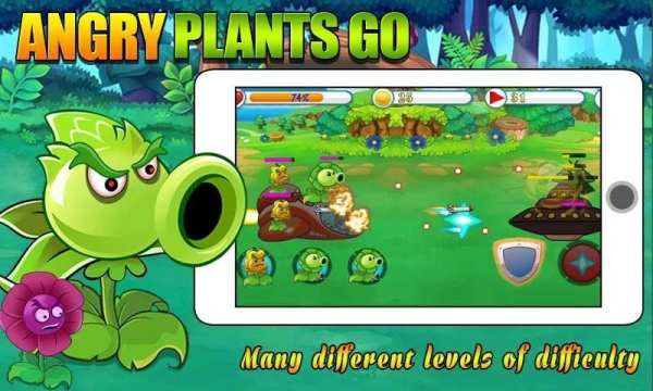 Angry Plants Go स्क्रीनशॉट 3