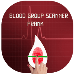Blood Group Scanner Prank आइकन