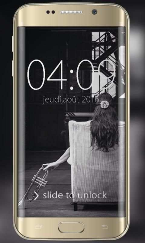 Lock Screen - iPhone Look скриншот 1