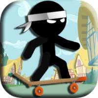 Stickman Skateboard