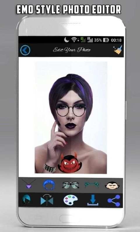 Emo Style Photo Editor screenshot 6