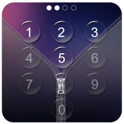 Zipper Lock Screen For Android أيقونة