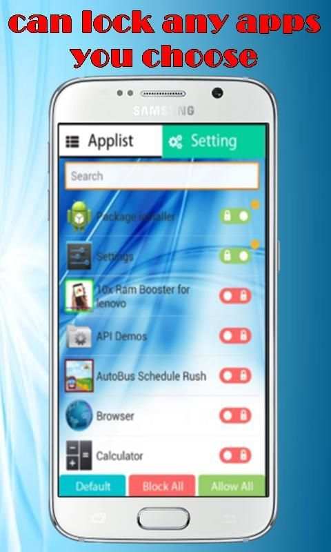 Смарт App Блокировка скриншот 11