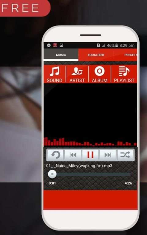 EQ Music Player Free screenshot 5