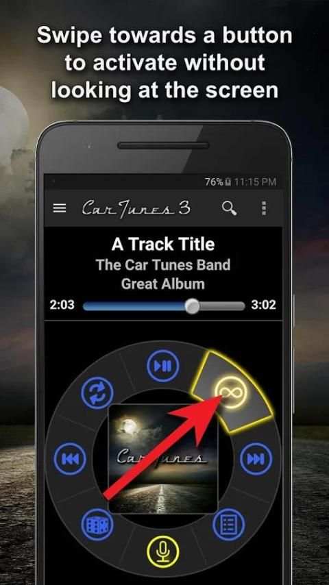 Car Tunes Music Player 8 تصوير الشاشة