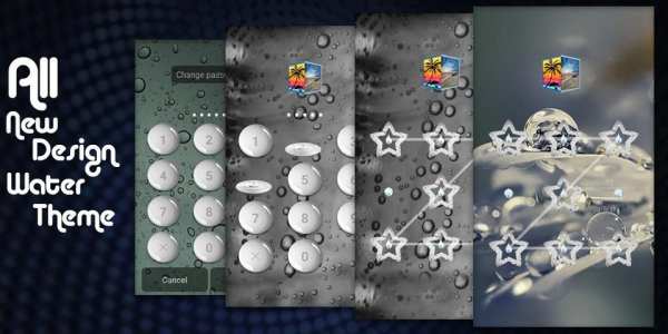 App Locker Water Theme screenshot 4