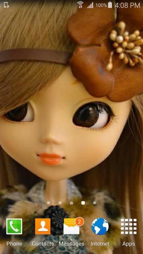 Beautiful Doll Live Wallpapers screenshot 8
