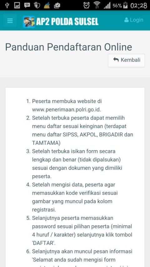 AP2 Polda Sulsel screenshot 3