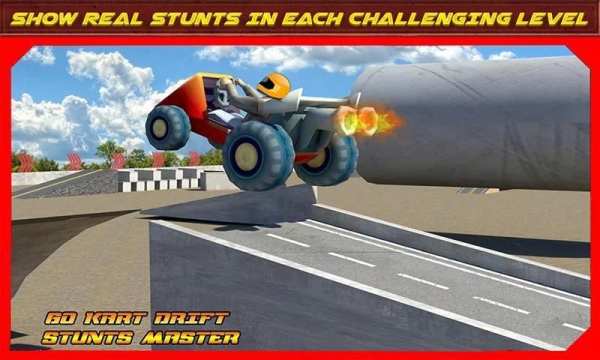Go Kart Drift Stunts Master स्क्रीनशॉट 9