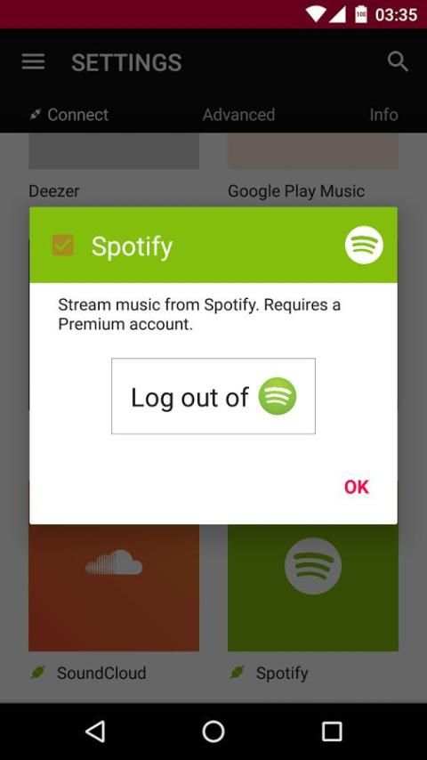 Tomahawk Spotify Plugin Beta screenshot 2
