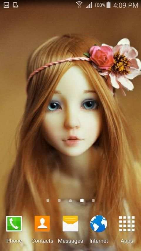 Beautiful Doll Live Wallpapers screenshot 5