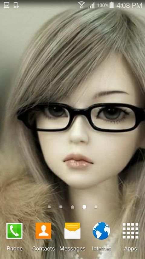 Beautiful Doll Live Wallpapers screenshot 6