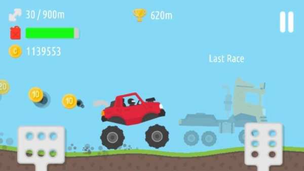 Uphill Climb Racing screenshot 4
