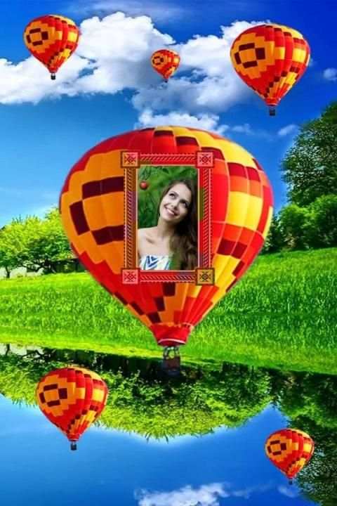 Parachute Photo Frame स्क्रीनशॉट 1