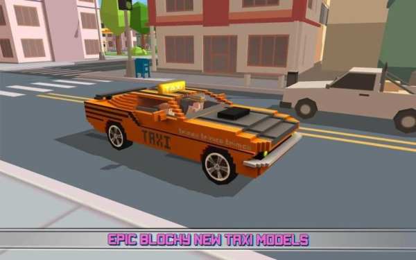 Fast City Taxi Race Legend स्क्रीनशॉट 3