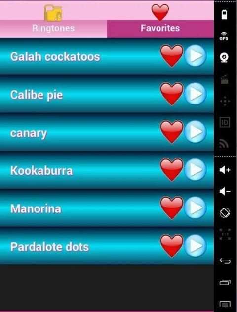 Birds Sounds Ringtones скриншот 2