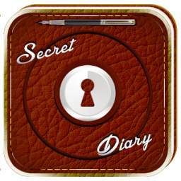 Secret diary with lock