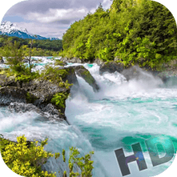 Waterfall Video Live Wallpaper أيقونة