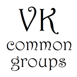 VK Общие группы иконка