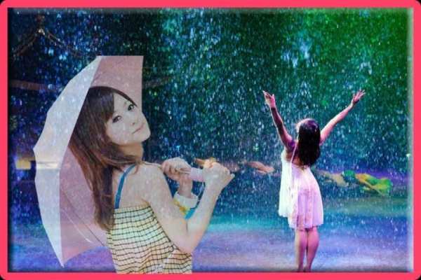 Rain Photo Frame स्क्रीनशॉट 1