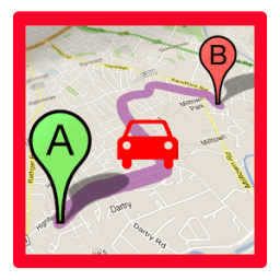 GPS Route Finder आइकन