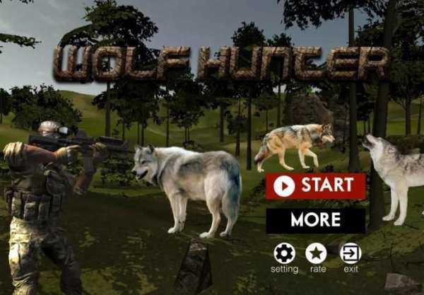 Wild Wolf Hunter Sniper Shoot screenshot 1
