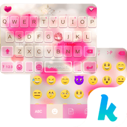 ikon Love Cloud Kika Keyboard Theme
