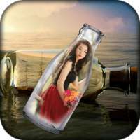 Bottle Photo Frame on 9Apps