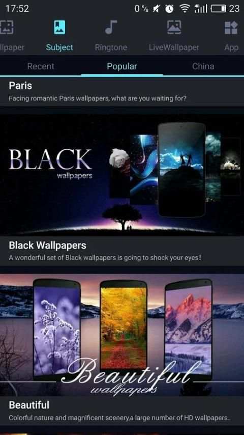 GO Wallpapers Backgrounds HD स्क्रीनशॉट 3