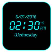 LED Digital Clock Live WP