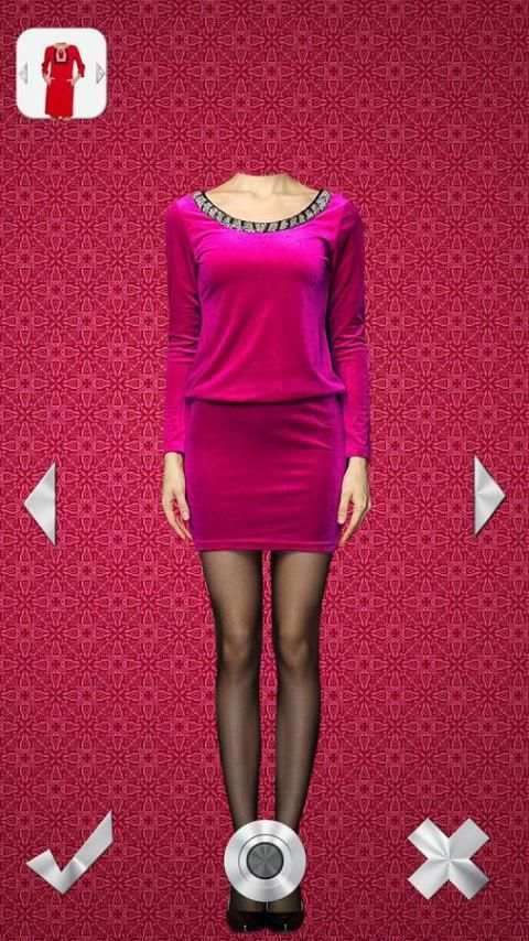 Gaun Gadis Foto Montase screenshot 4