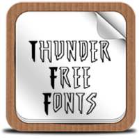 Thunder Free Fonts