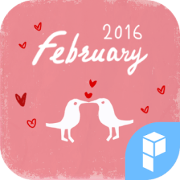 HappyValentine Calendar theme icon