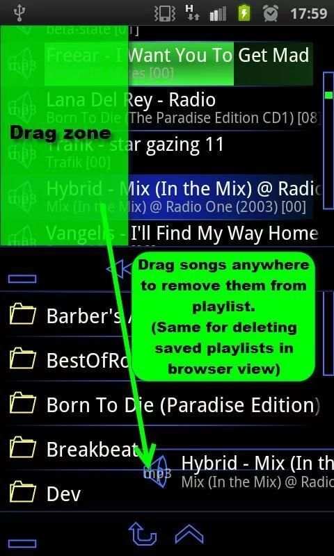 Trax Music Player 4 تصوير الشاشة