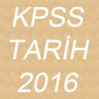 KPSS TARİH 2016 on 9Apps