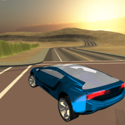 Futuristic Race Car Simulator icon