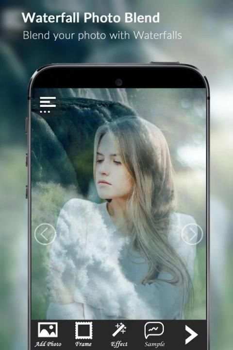 Waterfall Photo Blend скриншот 5